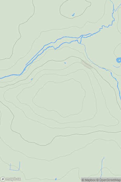 Thumbnail image for Windmill Hill [South Central England] [ST718290] showing contour plot for surrounding peak